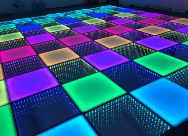 outdoor dance floor in fort worth