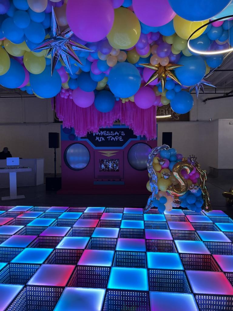 rentals dance floor in mansfield